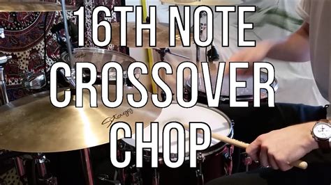 16th Note Crossover Fill Drum Lesson With Scwdrums Youtube