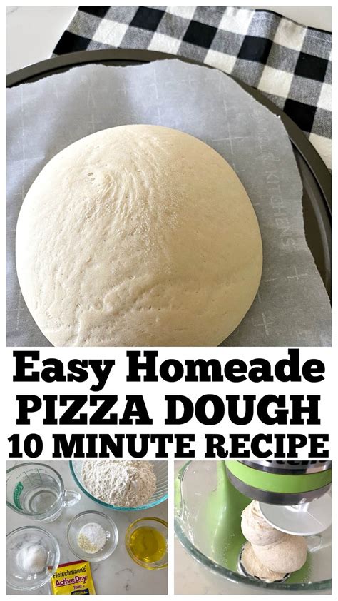 10 Inch Pizza Dough Recipe