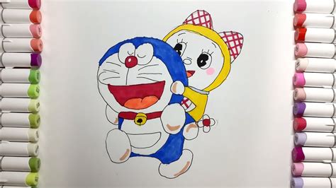 How To Draw Doraemon And Dorami As A Beginner Easy Step By Step