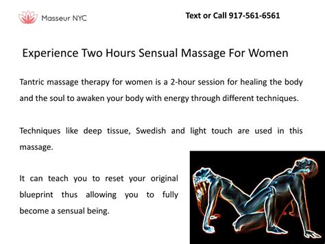 Ppt Safe Confidential Sensual Massages For Women In New York City