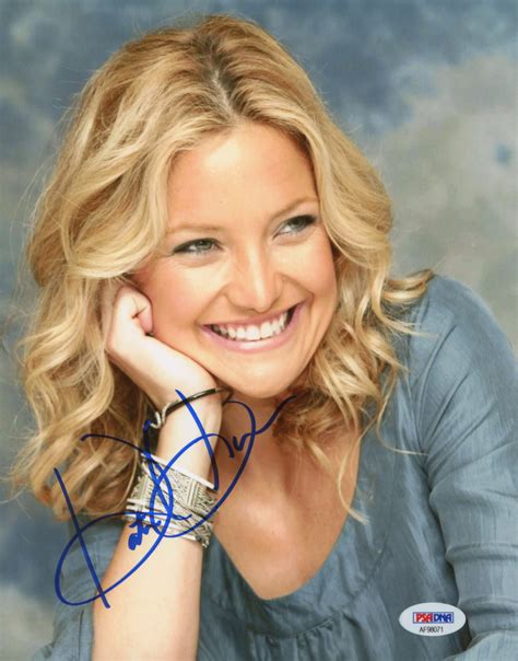 Kate Hudson Signed X Photo PSA COA Pristine Auction