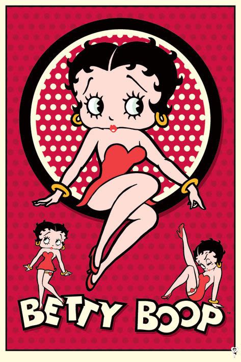 Betty Boop Classic Póster Lámina Compra En Posterses