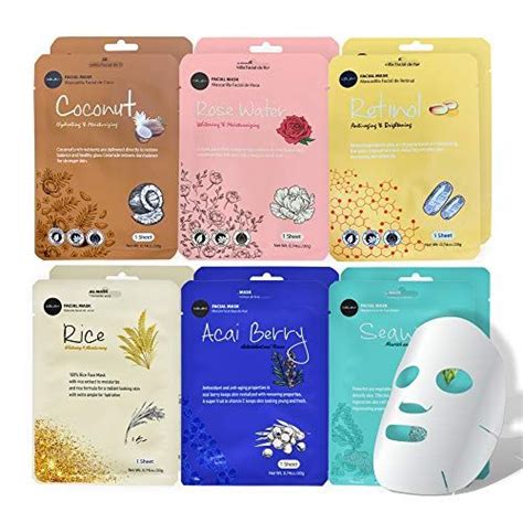 celavi essence facial face mask 12 sheets k beauty skincare korea skin care moisturizing new b