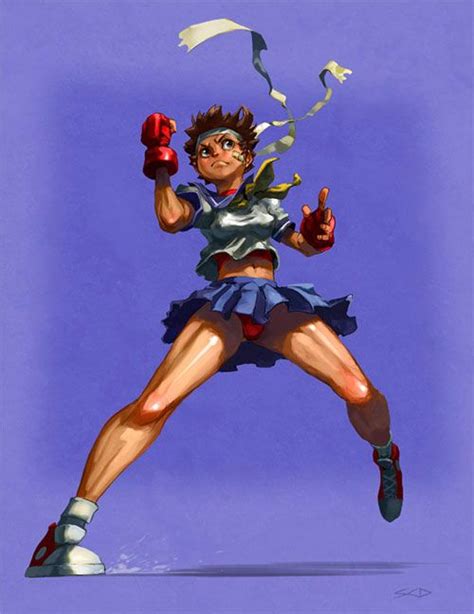 Sakura Kasugano Sakura Street Fighter Kasugano Chun Li Japanese