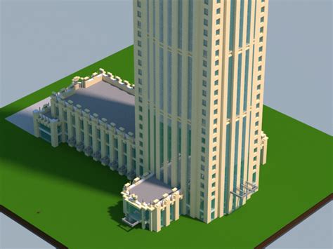 The Warldof Grand Hotel Art Deco Skyscraper Minecraft Map