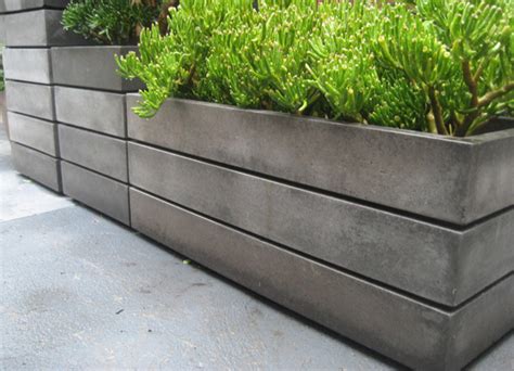 13 Contemporary Concrete Planters Award Winning Contemporary Concrete