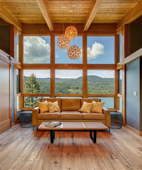 Idaho Cabin Contemporary Living Room Seattle By Sjh Properties