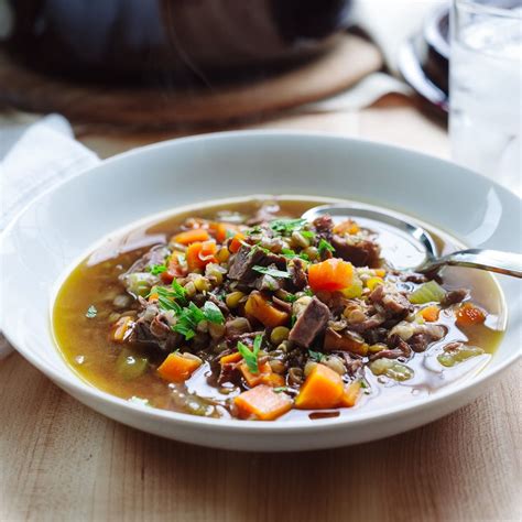 Note that just because you are ordering a prime rib, it. Prime Rib Beef and Lentil Soup | Leftover prime rib ...