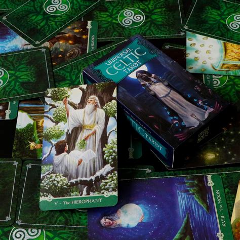 Universal Celtic Tarot Cards Deck 78 Cards Tarot Deck Etsy