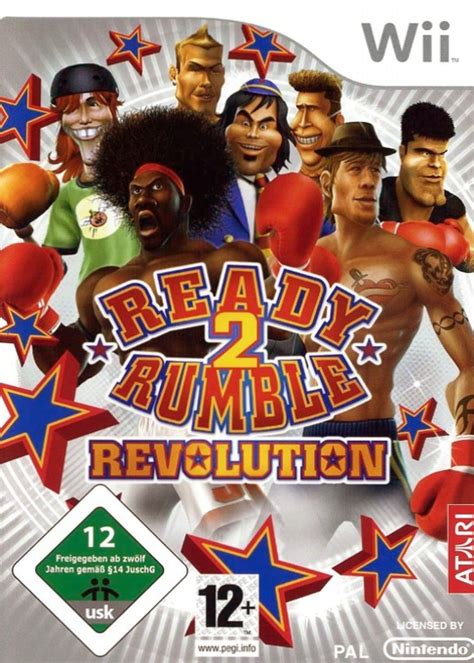 Ready 2 Rumble Revolution Boxarts For Nintendo Wii The Video Games Museum