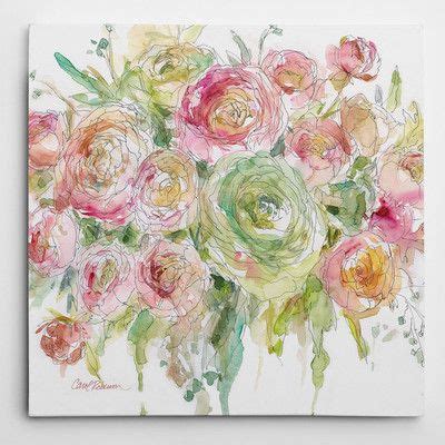 Wexfordhome Graceful Bouquet By Carol Robinson Painting Print On