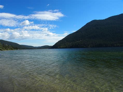 Paul Lake Kamloops Bc Canada September 2013