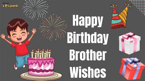 Ultimate Collection Of Brother S Birthday Images Stunning Full K Birthday Images For Brother