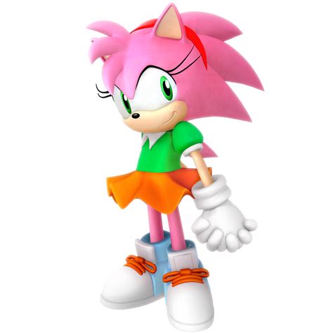 Amy Rose Classic Outfit Render By Nibroc