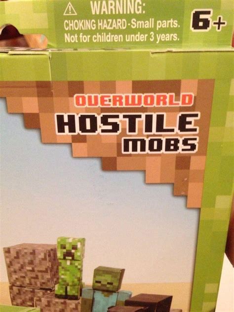 Minecraft Papercraft Animal Mobs Set And Hostile Mobs Set 60 Pieces Fun