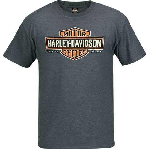 Tee Shirt Harley Davidson Long Logo Harley Davidson Fwi
