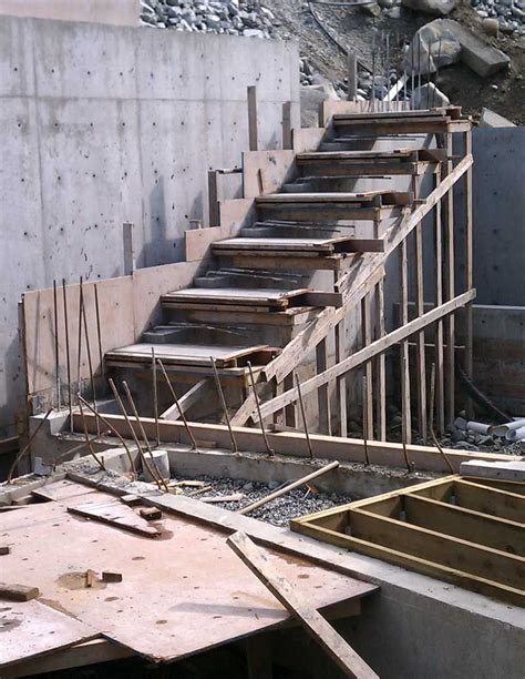 How To Build Cantilevered Concrete Stairs Mycoffeepotorg