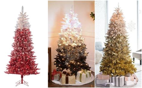 10 Last Minute Ombre Christmas Trees For Your Inspiration