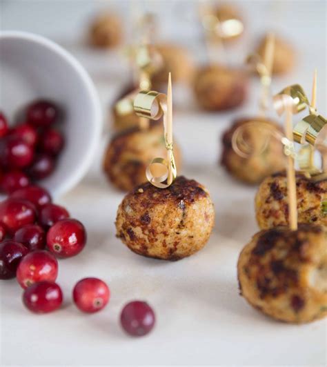 Sage And Cranberry Turkey Meatballs Don T Go Bacon My Heart