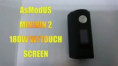 The minikin 2 is the first asmodus device to implement a 23mm by 12mm oled capacitive touch screen that features a bright 5 line display and responsive touch adjustment features. 【VAPE】AsModUS - Minikin 2 180W Touch Screen Mod【Review ...