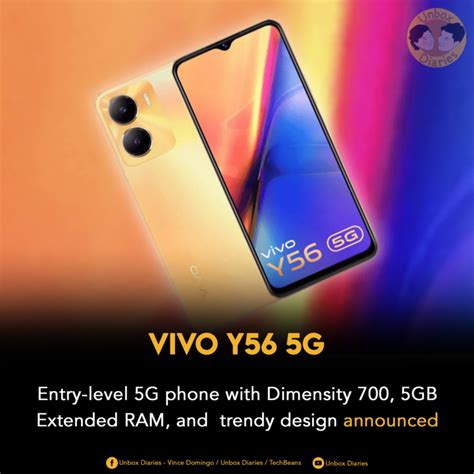 Vivo Y56 5g Specs Announced Unbox Diaries