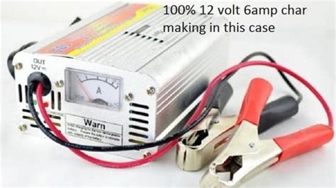 How To Make 12 Volt 6 Amp Battery Charger At Home Diy Youtube