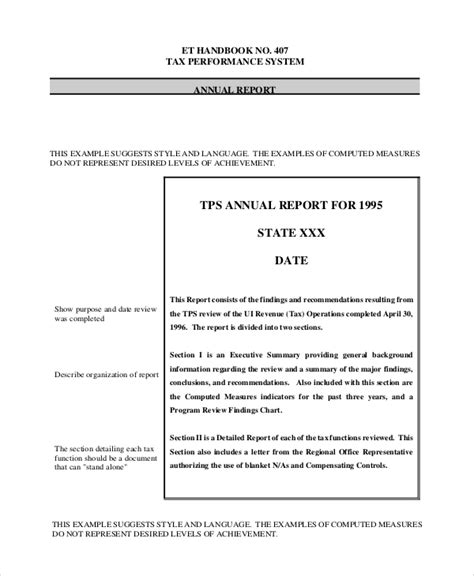 Sample Annual Report Template Classles Democracy