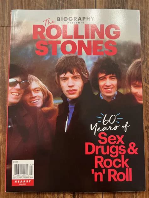 The Rolling Stones 60 Years Of Sex Drugs And Rock And Roll Biography 2022 New 1450 Picclick