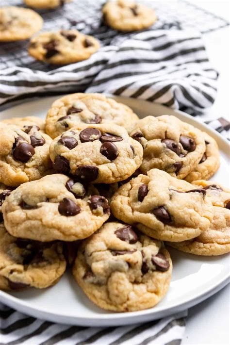 The Best Chewy Eggless Chocolate Chip Cookies Lemons Zest