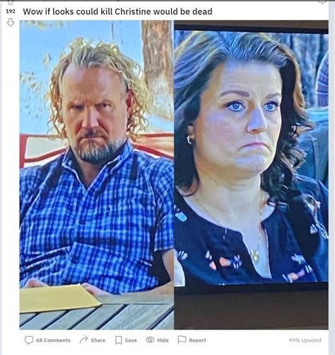 Sister Wives Kody And Robyn Browns Glaring Scowls Go Viral