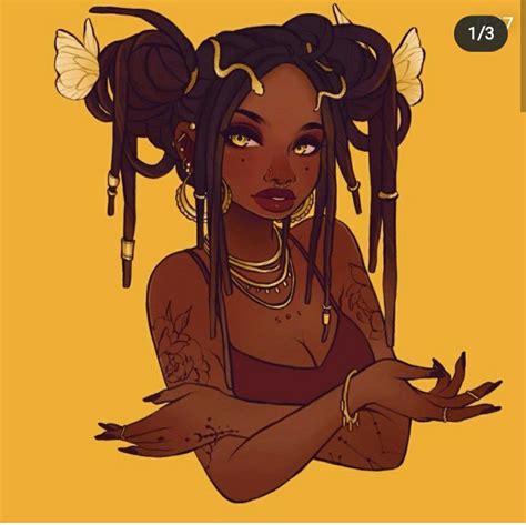 Pin By Srishti Kundra On Whatever U Like Black Girl Art Black Girl Magic Art Black Girl Cartoon