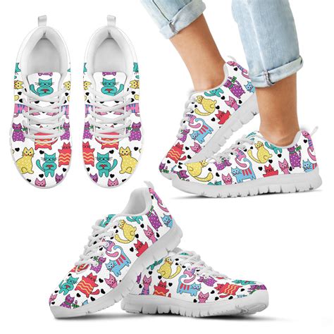Kids Cute And Colorful Cat Sneakers Cool Cats Rule