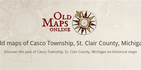 Old Maps Of Casco Township