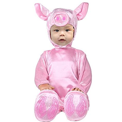 Infant Toddler Baby Girls Pink Piggy Piglet Pig Animal Costume