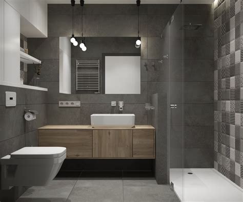 Gray Bathroom Ideas Opt For Wooden Vanity Best Grey