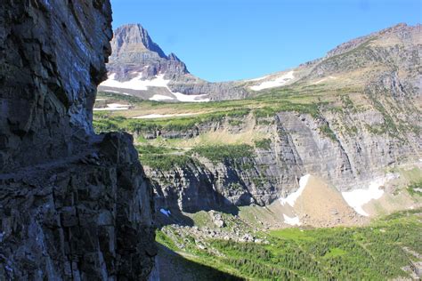 America By Rv Hiking The Highline Trail In Glacier National Park