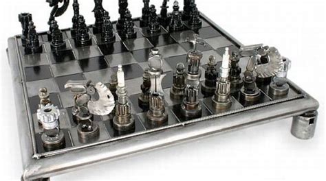 Auto Parts Chess Set Make