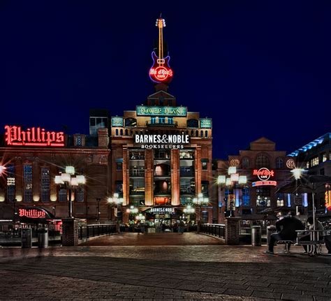 Barnes And Noble Baltimores Inner Harbor Hdr Photos