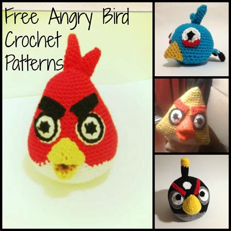 Angry Birds To Crochet Free Crochet Pattern Knit Crochet Crochet