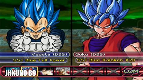 Vegeta Ssj Blue Full Power Team Vs Goku Ssj Blue Kaioken X20 Team Dbz