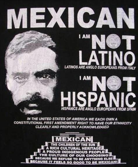 i am mexican not hispanic and not latino mexican culture mexicans mexican