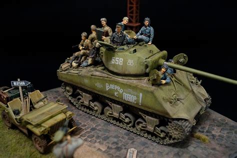 Photo 4 Red Army Sherman Dioramas And Vignettes Gallery On