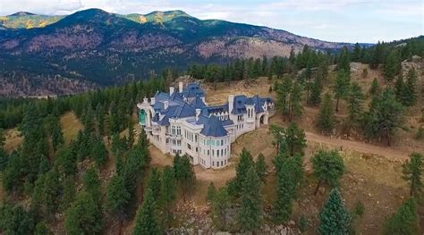 Aerial Pics Of Chateau V In Evergreen Co Homes Of The Rich