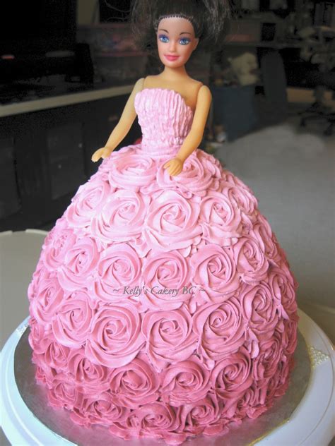Elsa birthday cake, frozen cake topper, disney princess cake topper, princess birthday appleminthouse 5 out of 5 stars (14,216) $ 13.99. Ombre Rose Doll Cake - CakeCentral.com