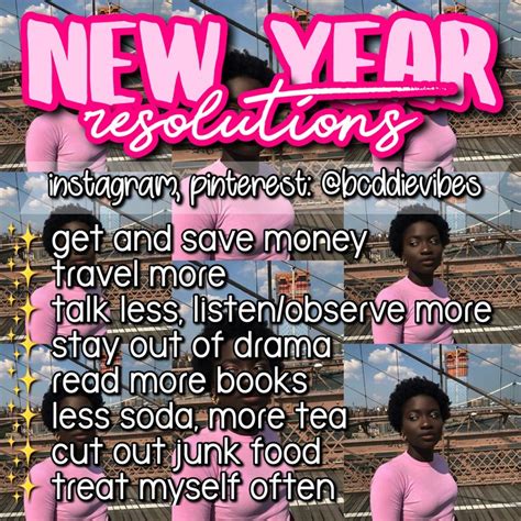 p i n t e r e s t queenfrayaftw baddie tips new years resolution new year new me