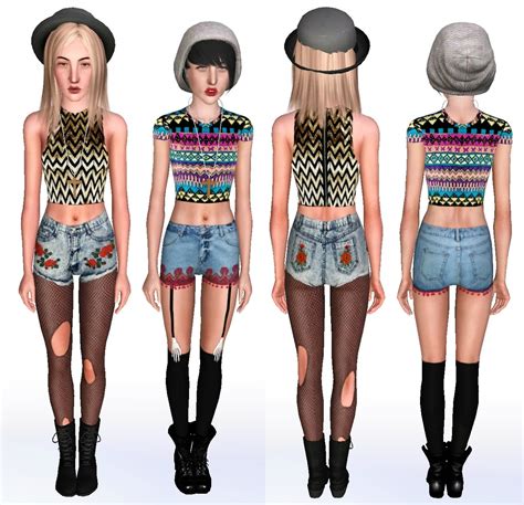 The Sims 3 Cc Clothes Skirts Chicagogase