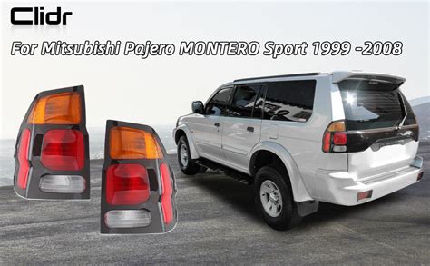 Clidr Tail Brake Lights For Mitsubishi Pajero Montero Sport