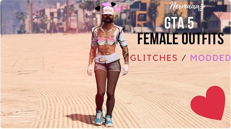 GTA 5 Female Outfits Glitches Modded YouTube