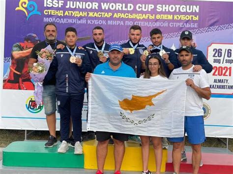 Cyprus Wins Gold In Issf Junior World Cup Shotgun In Kazakhstan