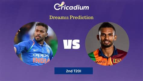 Ind Vs Sl Dream11 Team Prediction Sri Lanka Tour Of India 2023 2nd